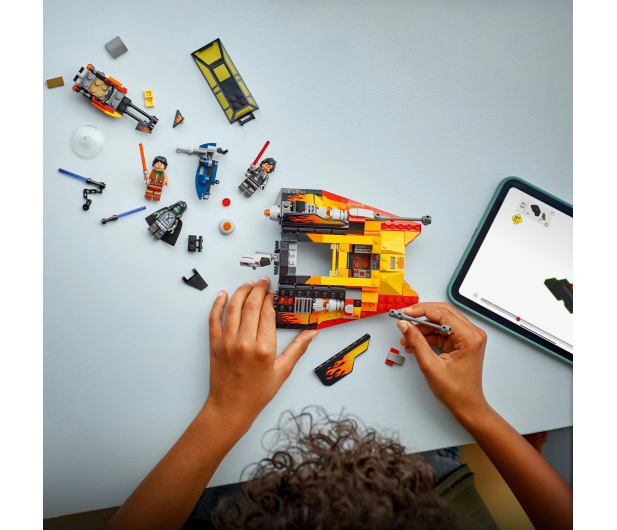 LEGO Star Wars 75414 Płomienny śmigacz śnieżny - 1331717 - zdjęcie 8